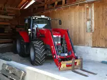 Massey Ferguson Traktor am 02.08.15 in Ottacker Allgäu 