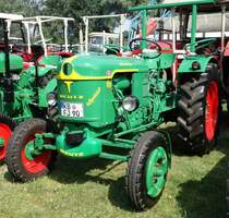Deutz D25, gesehen bei der Oldtimerausstellung in Gudensberg, Juli 2015