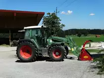 Fendt Vario 412 am 03.08.15 in Ottacker Allgäu 