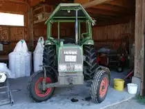 Ein älterer Fendt am 03.08.15 in Ottacker Allgäu
