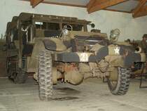 Halbkettenfahrzeug M3 im Museum Poteau 44, 13.08.2005