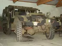 Halbkettenfahrzeug M3 im Museum Poteau 44, 13.08.2005