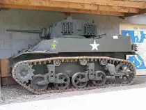 leichter Kampfpanzer M5A1 Stuart im Museum Poteau 44, 13.08.2005