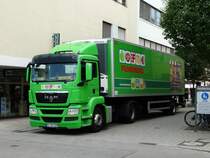 MAN TGS von Feneberg am 04.08.15 in Kempten 