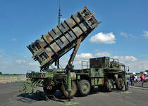 Patriot FlaRak Startgerät auf MAN 15 t in  Nörvenich - 13.06.2015