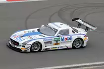 Mercedes Benz SLS AMG GT3 beim ADAC GT Masters am Nürburgring 15.8.2015
