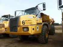 Bell B 35D auf der Baustelle der B50n in der Nähe von Longkamp, 09.08.2015