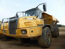 Bell B 40D auf der Baustelle der B50n in der Nähe von Longkamp, 09.08.2015