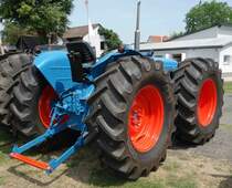 Fordson Super Major steht bei der Oldtimerausstellung in Gudensberg, Juli 2015