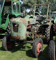 Stihl: eine Rarität bei der Oldtimerausstellung in Gudensberg, Juli 2015