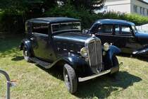 . Ein mir unbekannter Oldtimmerbei den Vintage Cars & Bikes Days 2015 in Steinfort.  02.08.2015  Danke im Voraus fr die Auflsung.
