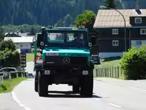 Mercedes Benz Unimog am 05.08.15 im Kleinwalsertal 