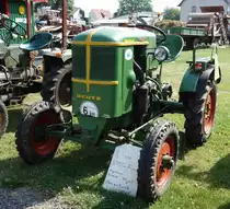 Deutz Knubbel steht bei der Oldtimerausstellung in Gudensberg, Juli 2015