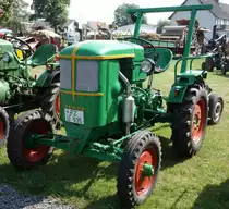 Deutz Knubbel steht bei der Oldtimerausstellung in Gudensberg, Juli 2015