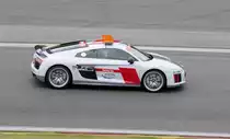 Audi R8, ADAC GT Masters Safety Car war am 18.6.2015 wärend der gesammten Rennveranstaltung in Spa Francorchamps, immer wieder im Einsatz
