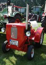 RUTHE Rangierschlepper, Bj. 1959, 12 PS, gesehen bei der Oldtimerausstellung in Gudensberg, Juli 2015