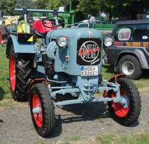 Eicher ED 26 steht bei der Oldtimerausstellung in Gudensberg, Juli 2015