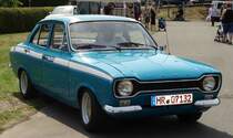 Ford Escort unterwegs auf dem Ausstellungsgelände in Gudensberg, Juli 2015 