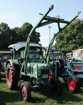 Fendt Farmer 2, steht bei der Oldtimerausstellung in Gudensberg im Juli 2015