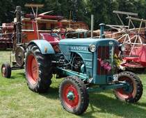 Hanomag R 27 steht bei der Oldtimerausstellung in Gudensberg im Juli 2015