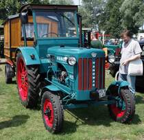 Hanomag R22 steht bei der Oldieausstellung in Gudensberg im Juli 2015