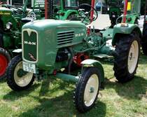 MAN steht glänzend bei der Oldtimerausstellung in Gudensberg, Juli 2015