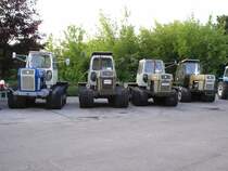 Die Parade der Rottelsdorfer Gleisband ZT&acute;s beim Blldogtreffen in Markleeberg 2005