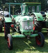 Güldner, steht bei der Oldtimerausstellung in Gudensberg, Juli 2015
