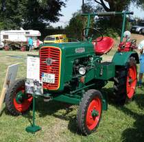 Hela D 12 S, steht bei der Oldtimerausstellung in Gudensberg, Juli 2015