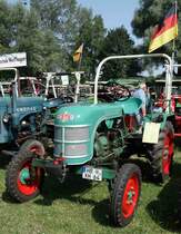 Kramer KL 12 besucht die Oldtimerausstellung in Gudensberg, Juli 2015