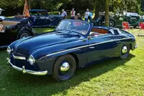 . Pkw Rometsch, Bj 1957, 4 Zyl. Motor mit 1600 ccm, 60 Ps aufgenommen am 30.08.2015 in Mondorf.  