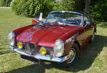 . Facel Vega Cabriolet gebaut in Frankreich, war am 30.08.2015 in Mondorf zu sehen. 