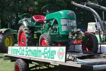 Kramer KA 110 steht auf einem Anhänger des Kramer Club Schwalm-Eder, geshen in Gudensberg im Juli 2015