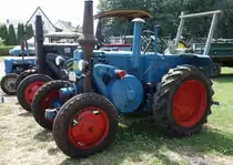 Lanz steht bei der Oldtimerausstellung in Gudensberg, Juli 2015