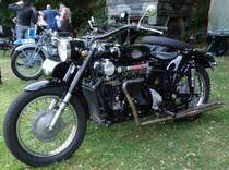 OLE-Dieselmotorrad, ca. 50 PS, 1000 ccm, Motor von Daihatsu, gesehen im Juli 2015 in Gudensberg