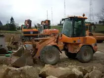 Volvo L 32B am 21.03.2010 auf einer Baustelle bei Junglinster (Lux.)