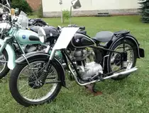 BMW R25, ausgestellt beim Ortsjubiläum 850 Jahre Hofaschenbach, Juli 2015