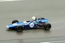 Nr.35, Michaël Rasper (GER)auf Merlyn MK11 (Formel Ford Rennwagen),HMR Historic Monoposto Racing   Regenrennen (Spa Wetter)  beim Youngtimer Festival Spa am 19.7.2015