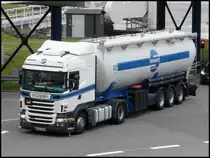 Scania Siloauflieger in Puttgarden am 28.06.2013