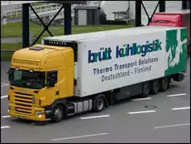 Scania Sattelzug in Puttgarden am 28.06.2013