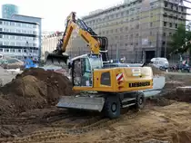 Liebherr 920 am 11.09.15 in Frankfurt am Main