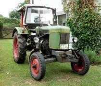 Fendt F24, ausgestellt beim Ortsjubiläum 850 Jahre Hofaschenbach, Juli 2015