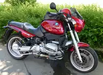 BMW R1100R, Bauzeit 1994-99, 2-Zyl.4-Takt-Boxer mit 78PS aus 1085ccm, Juni 2015