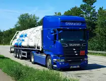 Scania R520, mit Gastransportbeh�ltern, Aug.2015
