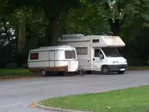 1326 Fiat Ducato und Eriba Touring am 23.8.2015 in Hamburg