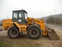 Ahlmann AZ 200 am 23.01.2011 im Hafen von Mertert (Lux.)