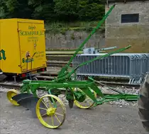 . Auch dieser John Deere Beetpflugwar beim  Festival de Vapeur  im Fond de Gras zu sehen.  12.09.2015