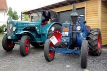 Lanz 7506, ausgestellt beim Ortsjubiläum 850 Jahre Hofaschenbach, Juli 2015