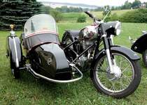 Horex Regina, ausgestellt beim Ortsjubiläum 850 Jahre Hofaschenbach, Juli 2015