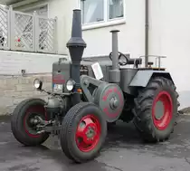 Lanz D 9506, ausgestellt beim Ortsjubiläum 850 Jahre Hofaschenbach, Juli 2015